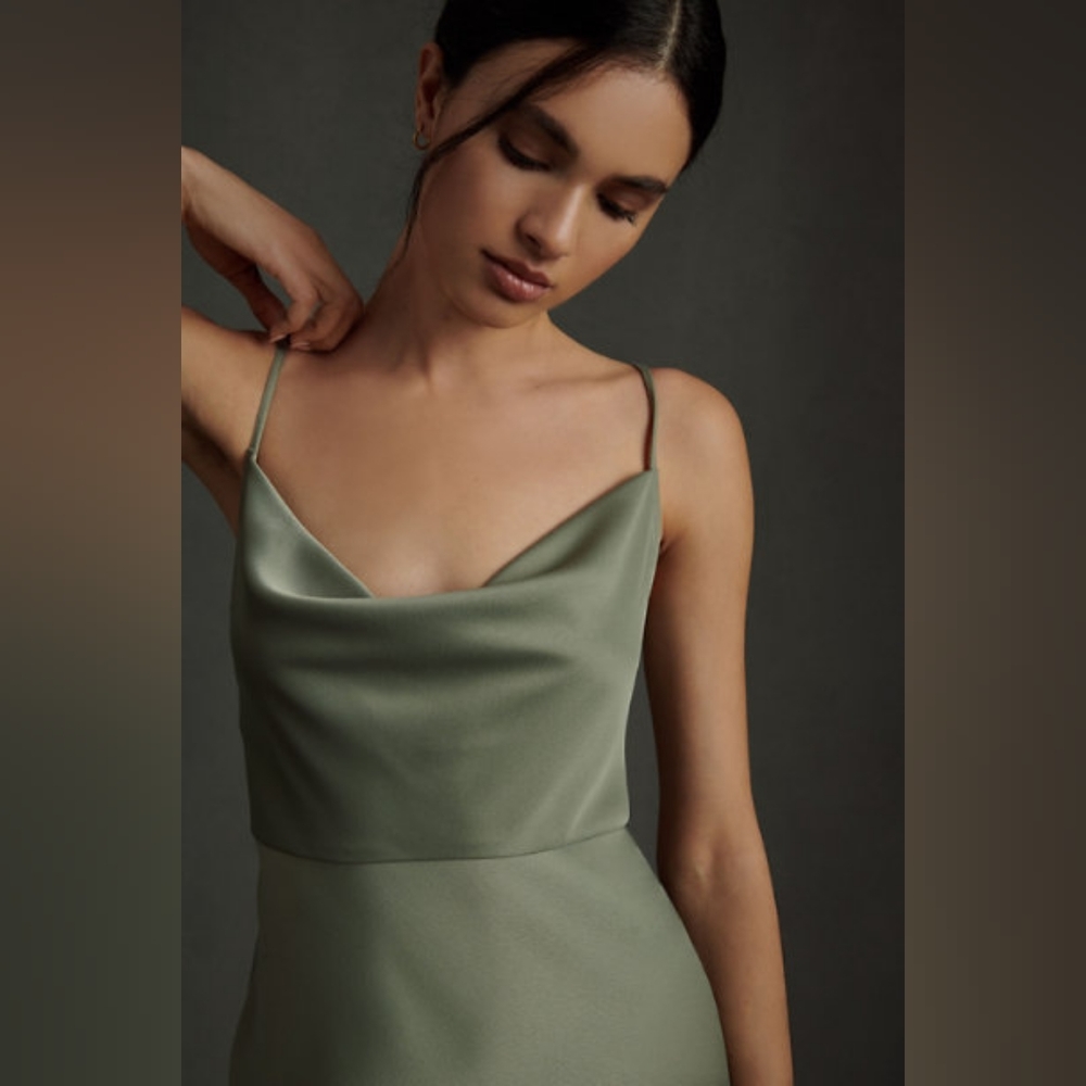 BHLDN Sage Green Dress